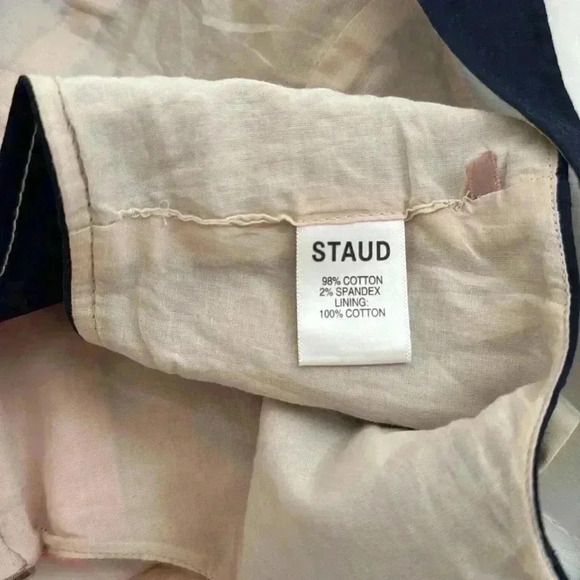 STAUD wells crop top rainbow stripe 10 - Picture 5 of 5